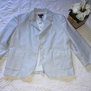 J.Crew striped blazer